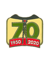 Pin 70 Aniversario del Club de Conquistadores