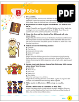 Busy Bee Bible I Award - PDF Download
