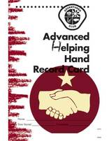 Helping Hand (Advanced) Record Card
