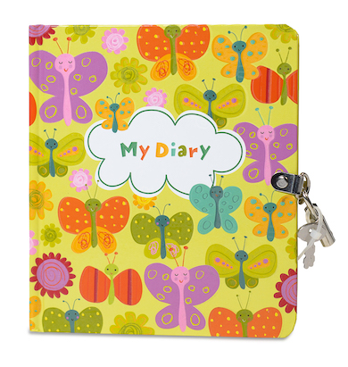 Diary with Lock and Key