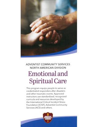 Adventist Community Service Brochure - Emotional & Spiritual Care