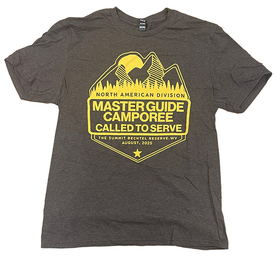 Master Guide Camporee 2025 Brown T-shirt