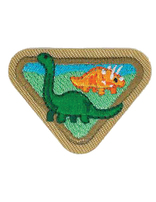 Badge d'aventurier | Dinosaures