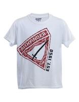 Pathfinder T-Shirt - White With 3 Color Logo