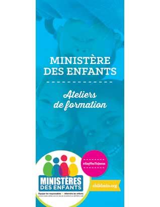 Children's Ministries Certification Tracks Brochure - French