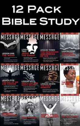 Bible Study Pack of 12 - Message Mag