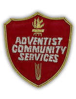 Placa de identificación de bolsillo | Servicios Comunitarios Adventistas - ACS