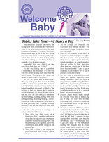 Welcome Baby -- Newsletters for Ten Families