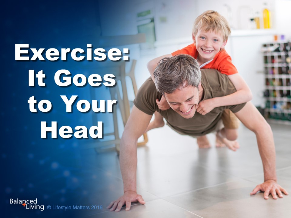 Exercise: It Goes to Your Head - Balanced Living - PowerPoint Download