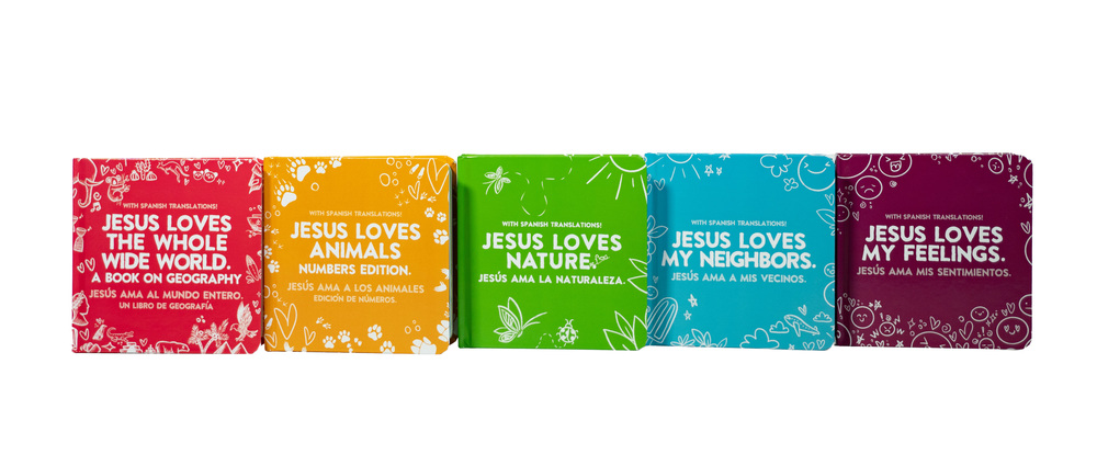 Jesus Loves (Set of 5) - Bilingual