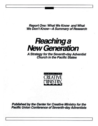 Reaching a New Generation Report #1