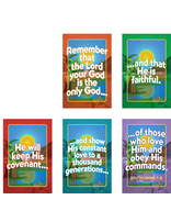 Bible Promise Posters (set of 5)