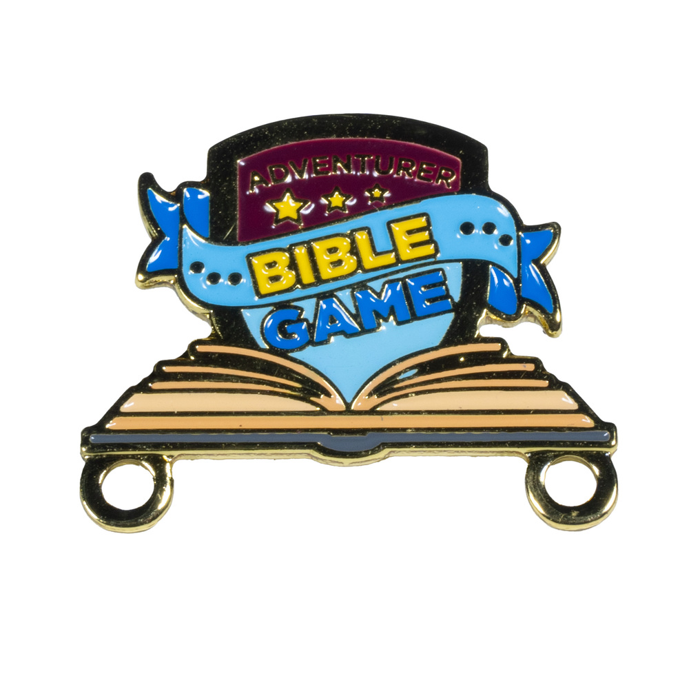 Adventurer Bible Game Pin and Bar