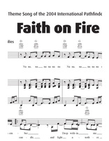 Faith on Fire Sheet Music Download
