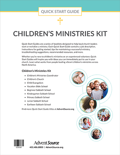 Quick Start Guide Children's Ministries Kit
