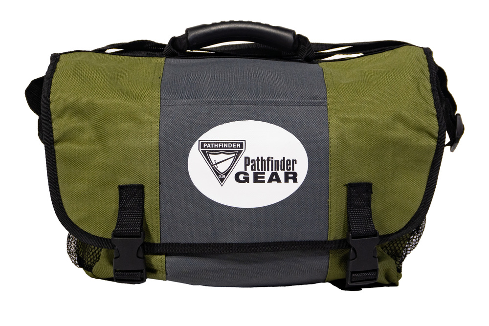 PF Gear -- Green Messenger Bag