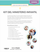 Kit del Ministerio Infantil  | Colección de 8 Guías Rápida