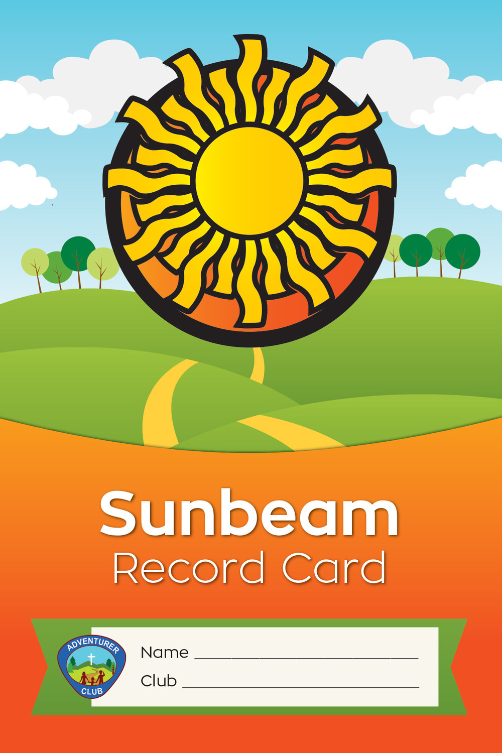 Sunbeam Record Card