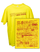 2024 Countries T-Shirt Yellow