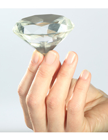 Large Diamond Shaped Crystal
