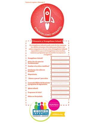 Child Evangelism - Certification Check-off Card (Spanish)