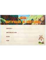 Mountain of Miracles VBS Certificate of Attendance (pkg of 10) | Spanish