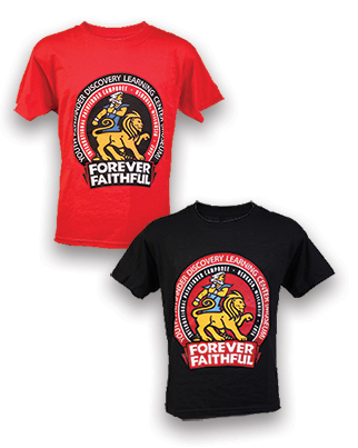 Pathfinder Museum Forever Faithful T-shirt