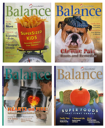 Balance Magazine Set of 4