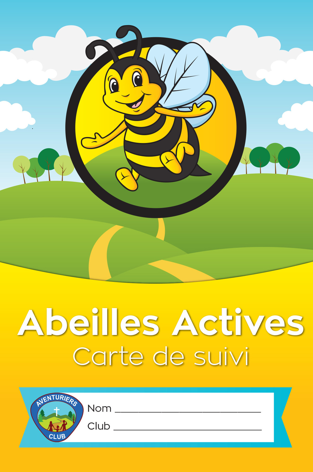 Busy Bee Record Card | French