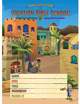 Heroes VBS Invitation Postcards (Pack of 100)