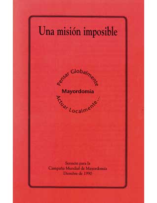 Una Mission Impossible | Mayordomía