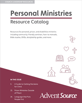 Personal / Prison / Disabilities Ministries Catalog