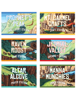 Mountain of Miracles VBS Station Posters (set of 6)