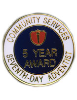 ACS 5 Year Service Award Pin