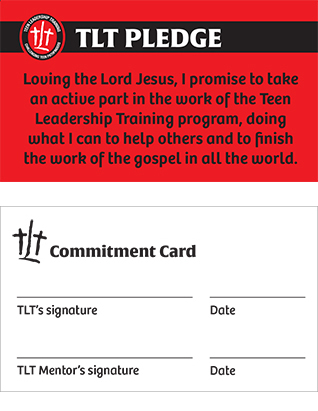 TLT Commitment Cards (Pack of 25)