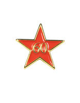 Service Star Pin - Year Sixty