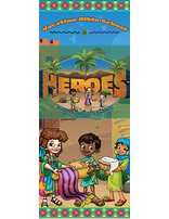 Heroes VBS Tripod Banner