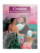 Creation in Sign Language Coloring book