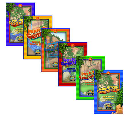 Jasper Canyon VBS Station Posters (Set of 6) | Spanish