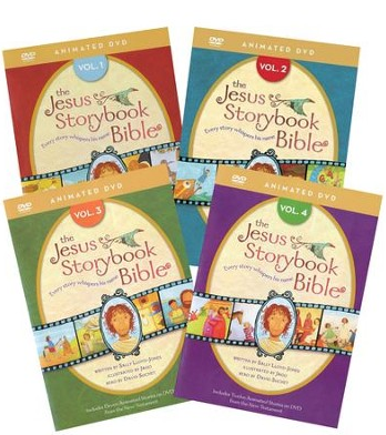 The Jesus Storybook Bible DVDs - Set of 4