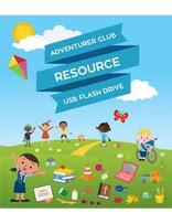 Adventurer Club Resource USB Flash Drive - Bilingual