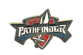 Pathfinder Sword and Shield Pin
