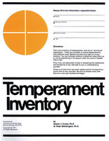 Temperament Inventory Scoring Template