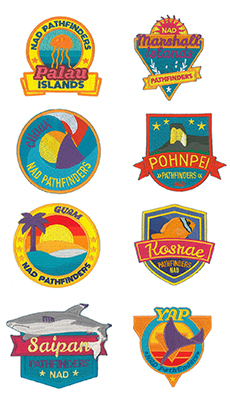Micronesian Islands Pathfinder Patches