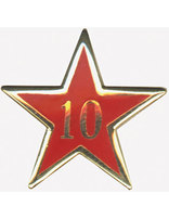 Estrella de Años de Servicio - Diez Años