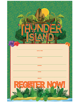Thunder Island VBS Promotional Posters (Set of 5)