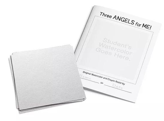 Three Angels and me Book with Paper