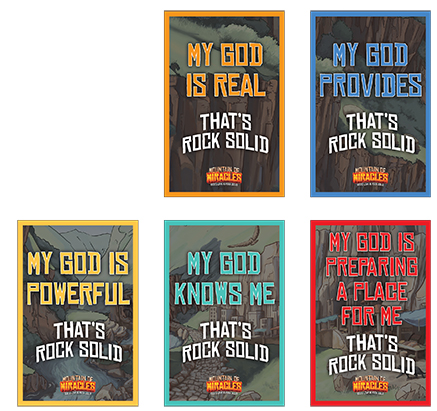 Mountain of Miracles VBS Power Point Posters (set of 5)