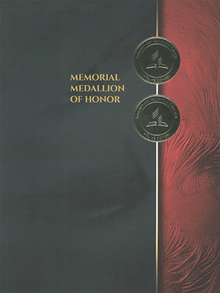 Memorial Medallion Folder