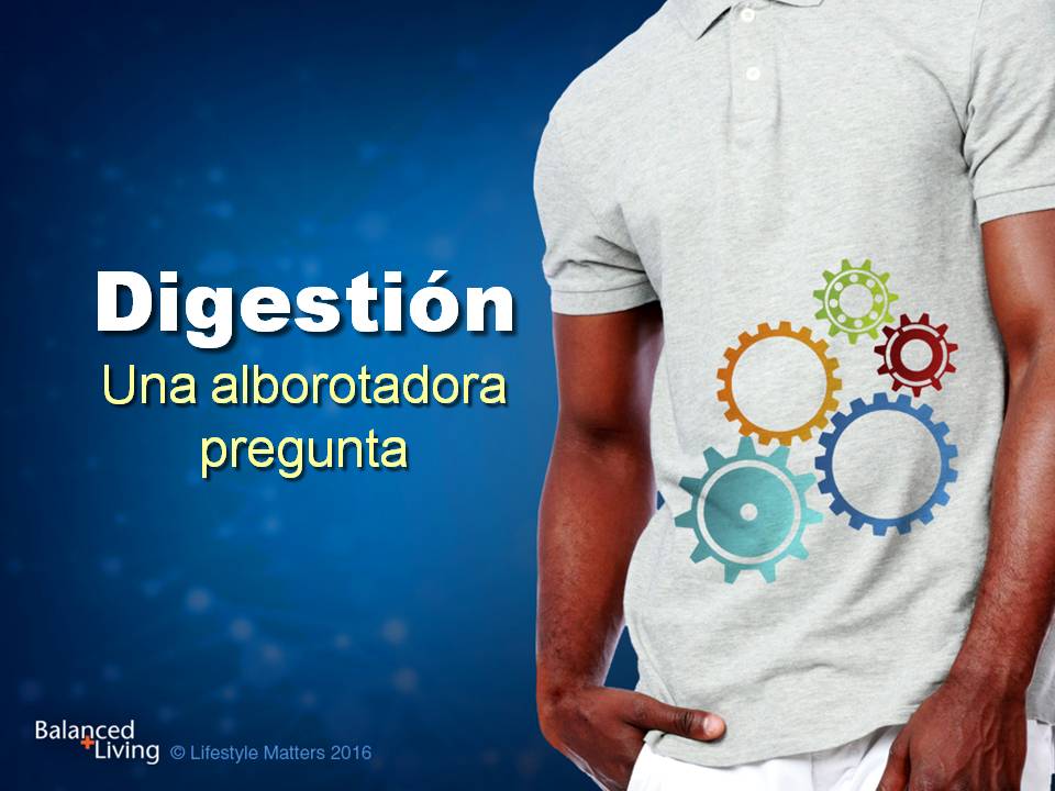 Digestion: A Churning Question - Balanced Living - PPT Download (Spanish)